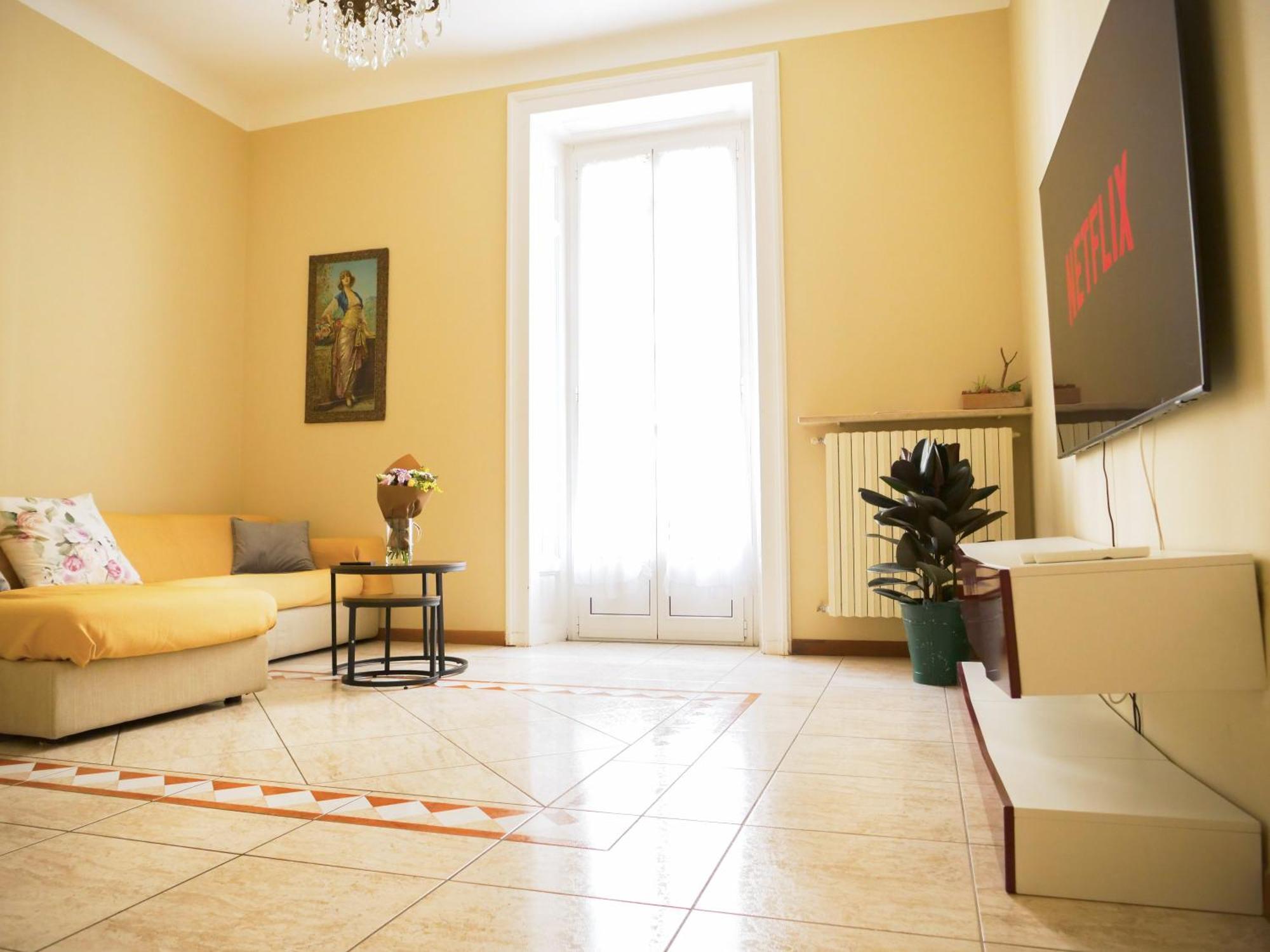 Wonderful Downtown Apartment-Hd Netflix, King-Size Bed, Two Minutes' Walk From Metro Milão Exterior foto