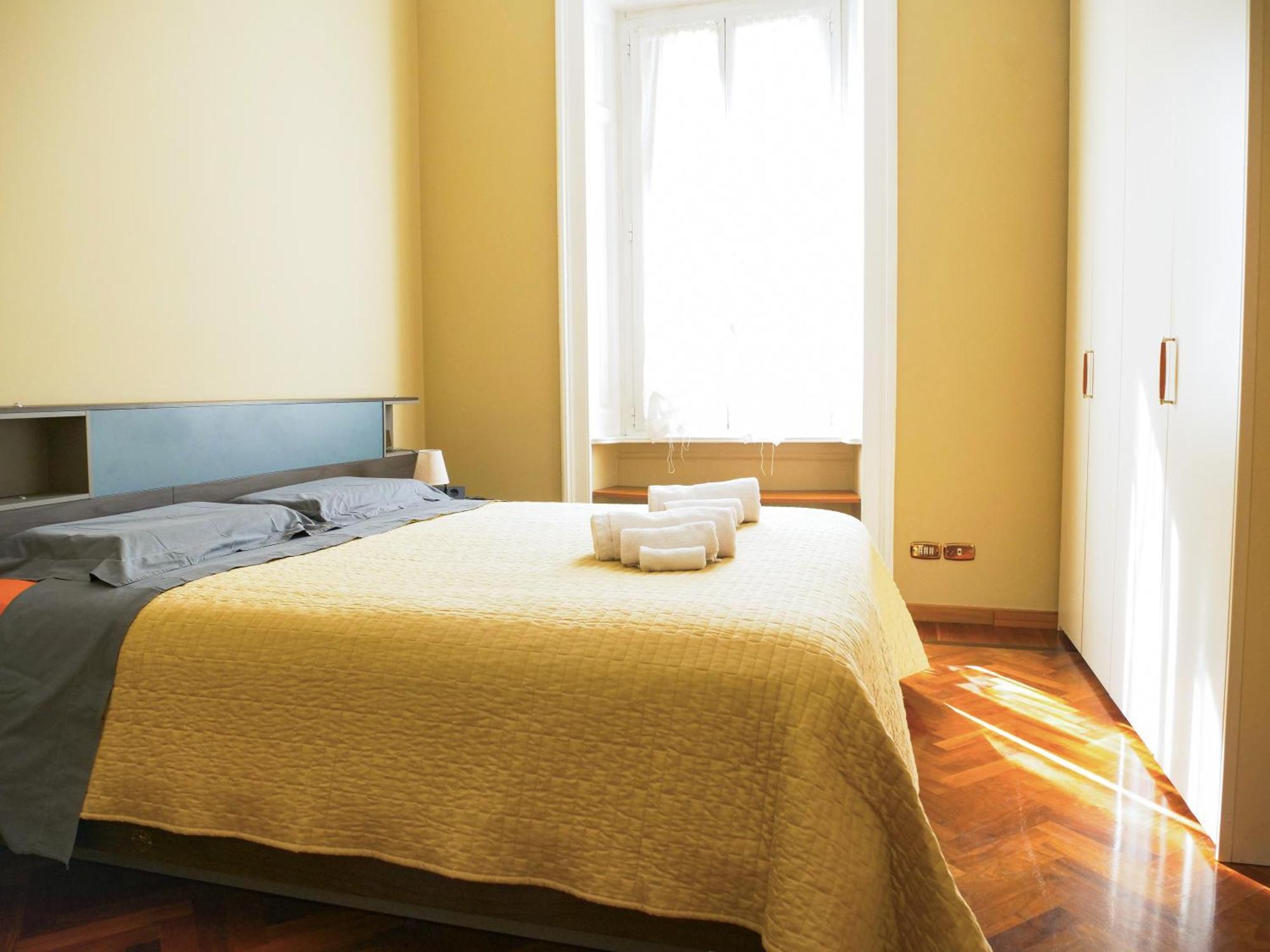 Wonderful Downtown Apartment-Hd Netflix, King-Size Bed, Two Minutes' Walk From Metro Milão Exterior foto